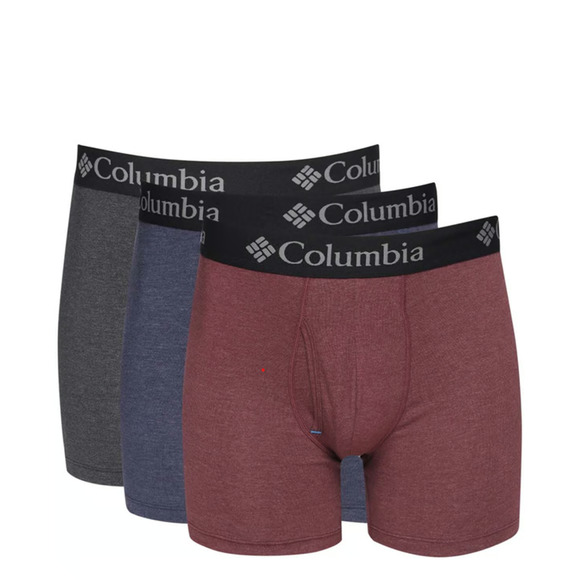 Columbia High-Performance Stretch Boxer Briefs 3PK XL/XG - Picture 1 of 5